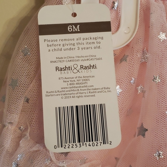 Mini B Unicorn 6 MO Babygirl 2 Piece Set - Picture 7 of 8